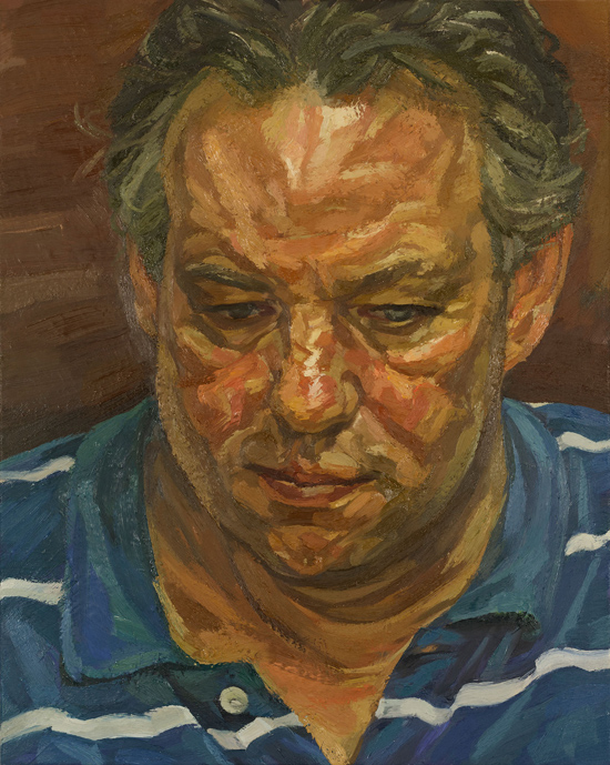 Portrait, Douglas, a painting by Malec Fustok